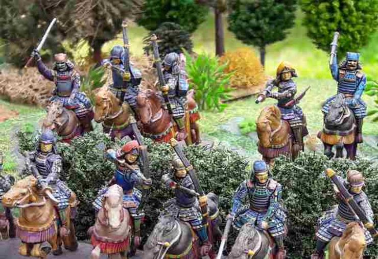 Figurines Chevalier Samourail